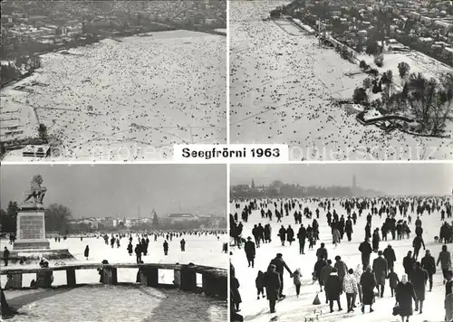 Zuerich Seegfroerni 1963 Details / Zuerich /Bz. Zuerich City