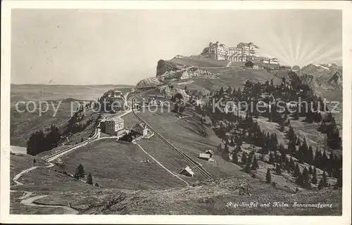 Rigi Staffel und Kulm Hotels Kat. Rigi Staffel