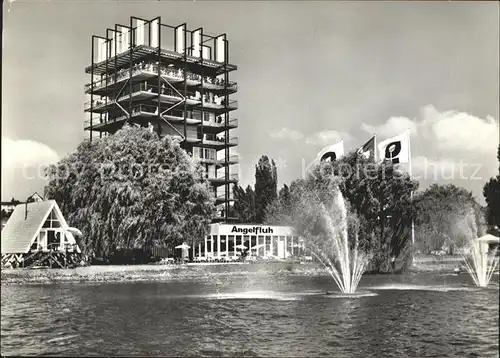 Zuerich Saffa Wohnturm und Restaurant Angelfluh / Zuerich /Bz. Zuerich City