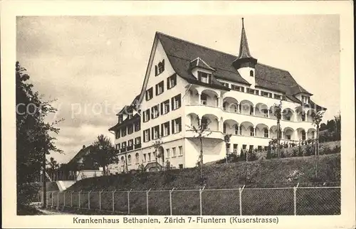Zuerich Krankenhaus Bethanien / Zuerich /Bz. Zuerich City