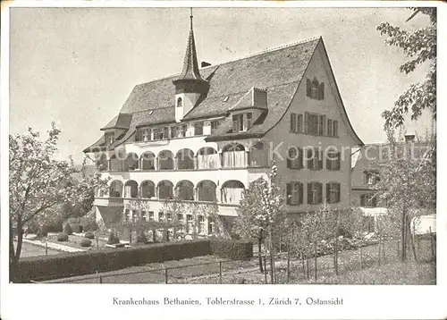 Zuerich Krankenhaus Bethanien / Zuerich /Bz. Zuerich City