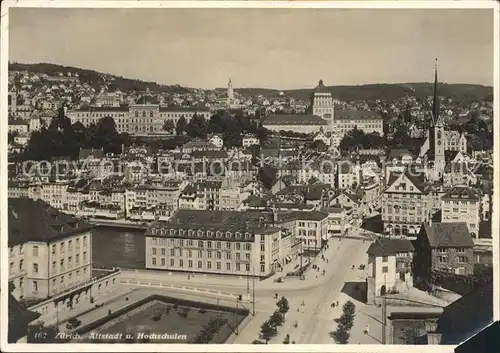 Zuerich Altstadt und Hochschulen / Zuerich /Bz. Zuerich City