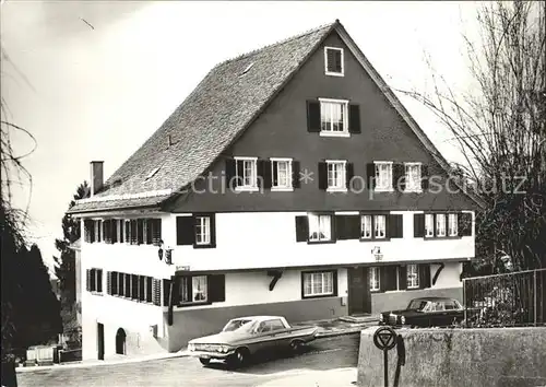 Zuerich Gasthaus Fluehgasse Autos Zollikerstrasse 214 / Zuerich /Bz. Zuerich City