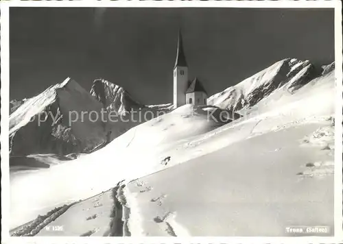 Tenna Winterpanorama mit Kirche Kat. Tenna