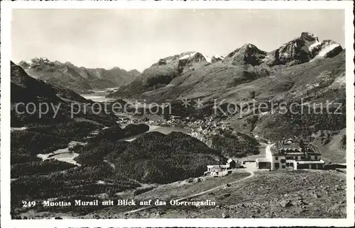 Muottas Muraigl Hotel Muottas Kulm mit Oberengadin Kat. Muottas Muraigl