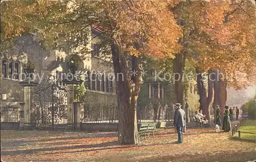 Zuerich Platzpromenade im Herbst / Zuerich /Bz. Zuerich City