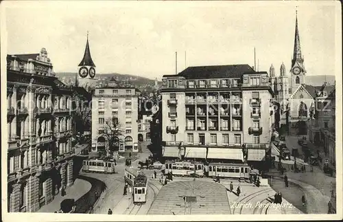 Zuerich Paradeplatz / Zuerich /Bz. Zuerich City