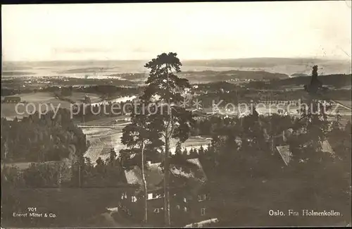 Oslo Oslo Fra Holmenkollen Panorama Kat. Oslo