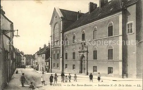 Vesoul Haute Saone La Rue Baron Bouvier / Vesoul /Arrond. de Vesoul