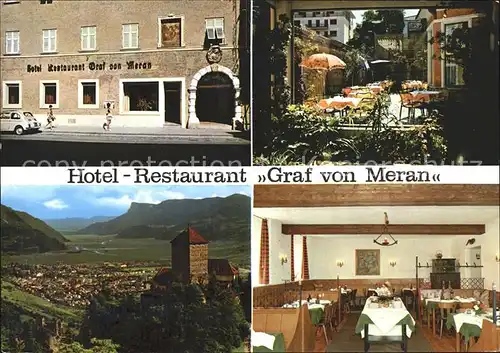 Meran Hotel   Restaurant Graf von Meran Kat. Italien