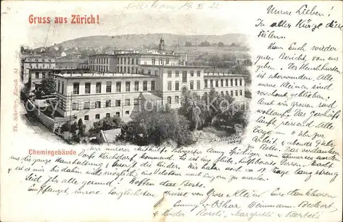 Zuerich Chemiegebaeude / Zuerich /Bz. Zuerich City