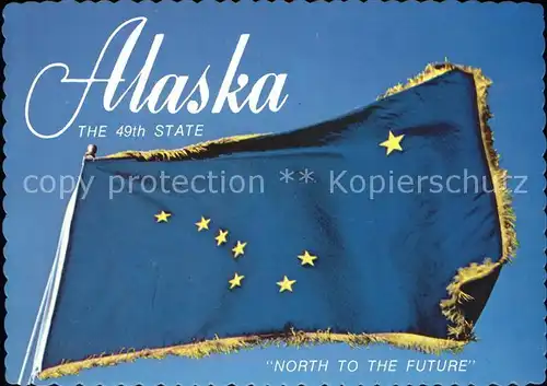 Alaska State Flag Kat. Juneau