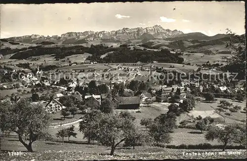 Teufen Mittelland mit Saentis Kat. Teufen