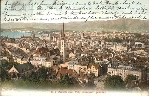 Zuerich Stadtblick / Zuerich /Bz. Zuerich City