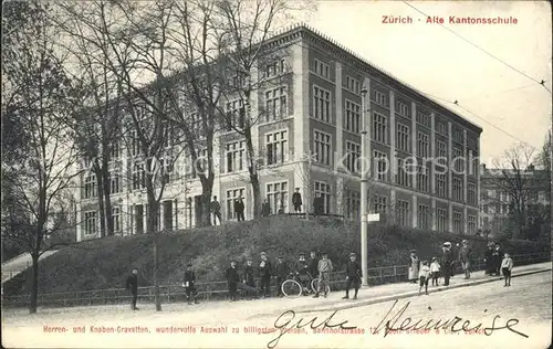 Zuerich Alte Kantonsschule / Zuerich /Bz. Zuerich City