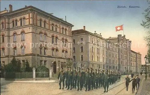 Zuerich Kaserne Soldatenkompanie / Zuerich /Bz. Zuerich City