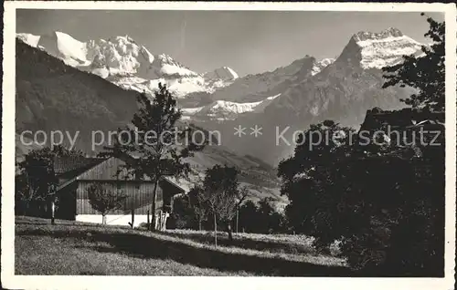 Aeschi Spiez mit Bluemlisalp Kat. Aeschi Spiez