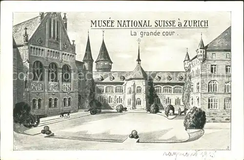 Zuerich Nationalmuseum  / Zuerich /Bz. Zuerich City