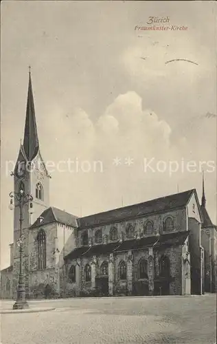 Zuerich Fraumuensterkirche / Zuerich /Bz. Zuerich City