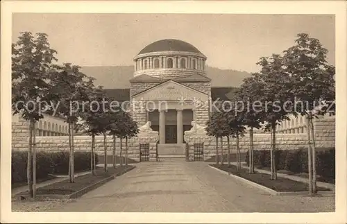 Zuerich Krematorium Architekt Albrecht Froelich 1915 / Zuerich /Bz. Zuerich City