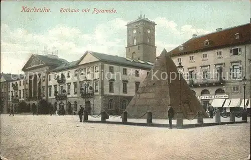 Karlsruhe Baden Rathaus Pyramide / Karlsruhe /Karlsruhe LKR