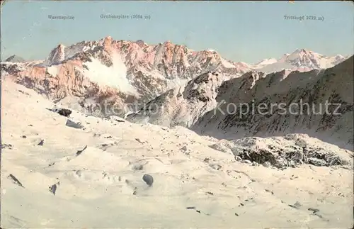 Zuers Vorarlberg Alpenpanorama Lechquellengebirge Kat. Lech
