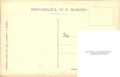 San Marino San Marino Inno Nazionale Federico Consolo Kat. San Marino