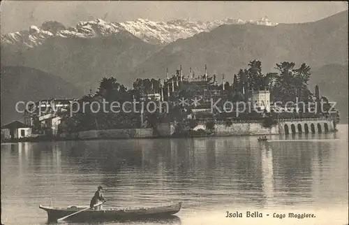 Isola Bella Lago Maggiore Boot barca  Kat. Italien