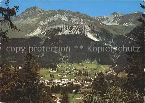 Lenzerheide Valbella am Heidsee Totalansicht Kat. Lenzerheide