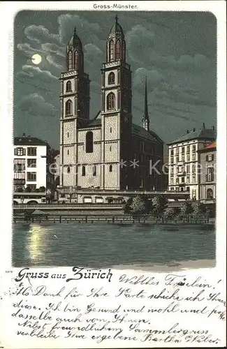 Zuerich ZH Gross Muenster / Zuerich /Bz. Zuerich City