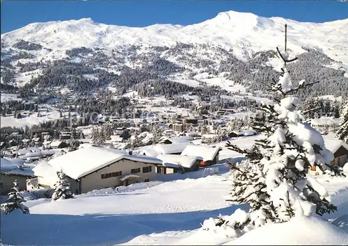 Lenzerheide Valbella Ortsansicht Kat. Lenzerheide