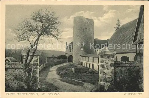 Belzig Burg Rabenstein Kat. Belzig