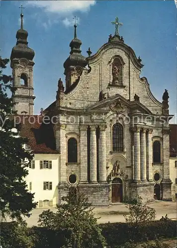 Zwiefalten Muenster ehemalige Benediktiner Klosterkirche 18. Jhdt. Kat. Zwiefalten