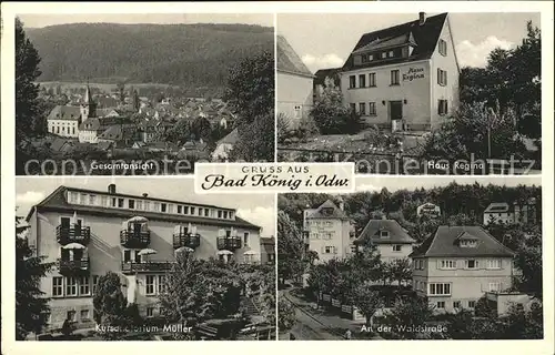 Bad Koenig Odenwald Haus Regina Waldstrasse Sanatorium Mueller / Bad Koenig /Odenwaldkreis LKR