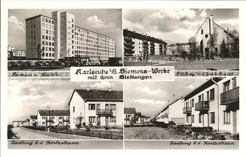 Karlsruhe Baden Siemens-Werke Siedlungen / Karlsruhe /Karlsruhe LKR