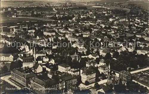 Reichenbach Vogtland Fliegeraufnahme / Reichenbach /Vogtlandkreis LKR