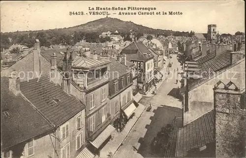 Vesoul Haute Saone La Haute Saone Pittoresque Avenue Carnot et la Motte / Vesoul /Arrond. de Vesoul