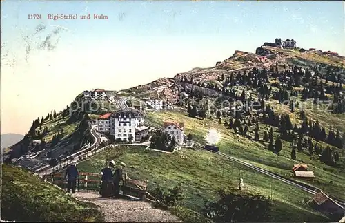 Rigi Staffel und Kulm Hotels Kat. Rigi Staffel