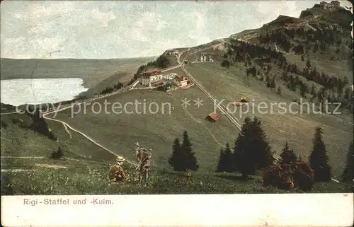 Rigi Staffel und Kulm mit Arth Rigi Bahn Kat. Rigi Staffel