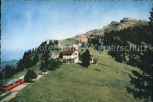 Rigi Staffel und Kulm Hotels mit Rigibahn Kat. Rigi Staffel