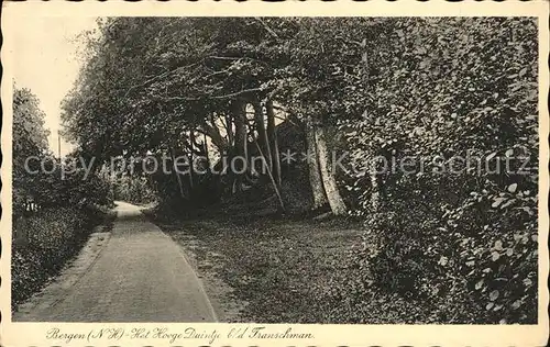 Bergen Niederland Het Hooge Duintje b d Franschman