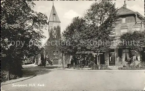Santpoort NH Kerk Kirche Kat. Niederlande
