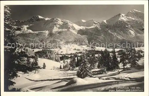 Lenzerheide GR gegen Rothorn Lenzerhorn / Lenzerheide /Rg. Chur