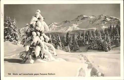 Lenzerheide GR Parpaner Rothorn / Lenzerheide /Rg. Chur