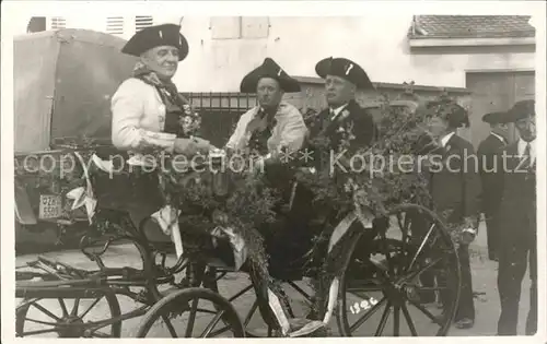 Zuerich Festzug Kutsche Soldaten / Zuerich /Bz. Zuerich City