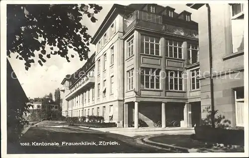 Zuerich Kantonale Frauenklinik / Zuerich /Bz. Zuerich City