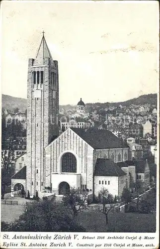 Zuerich St Antoniuskirche / Zuerich /Bz. Zuerich City