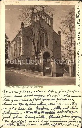 Zuerich Eglise francaise / Zuerich /Bz. Zuerich City