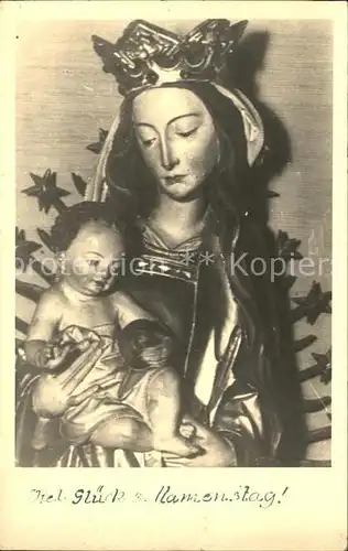 Karlsruhe Maria mit Jesus Kat. Karlsruhe
