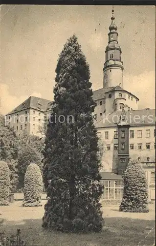 Weesenstein Saechsische Schweiz Schloss Weesenstein Kat. Mueglitztal